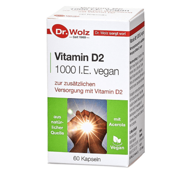 Vitamin D2 1000 I.E. vegan