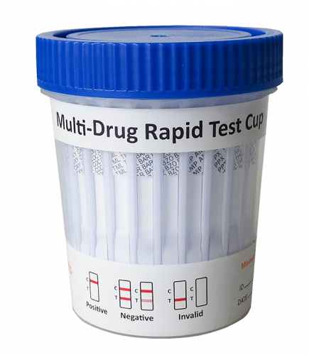 ACRO 1-STEP Multi-Drug 4 narkotikų greitojo testo indelis (K2-25/ K3-10/ MCAT500/ MDPV500), N1