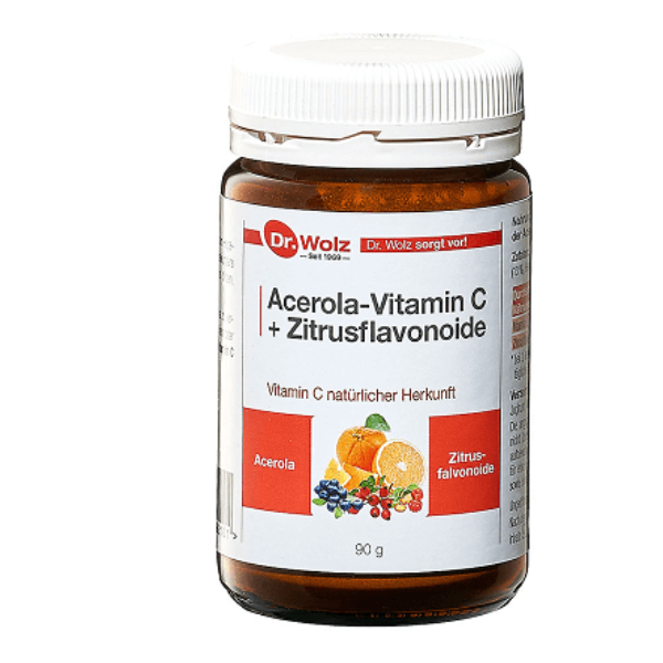 DR. WOLZ ACEROLA-VITAMIN C+ZITRUSFLAVONOIDE, 90 G